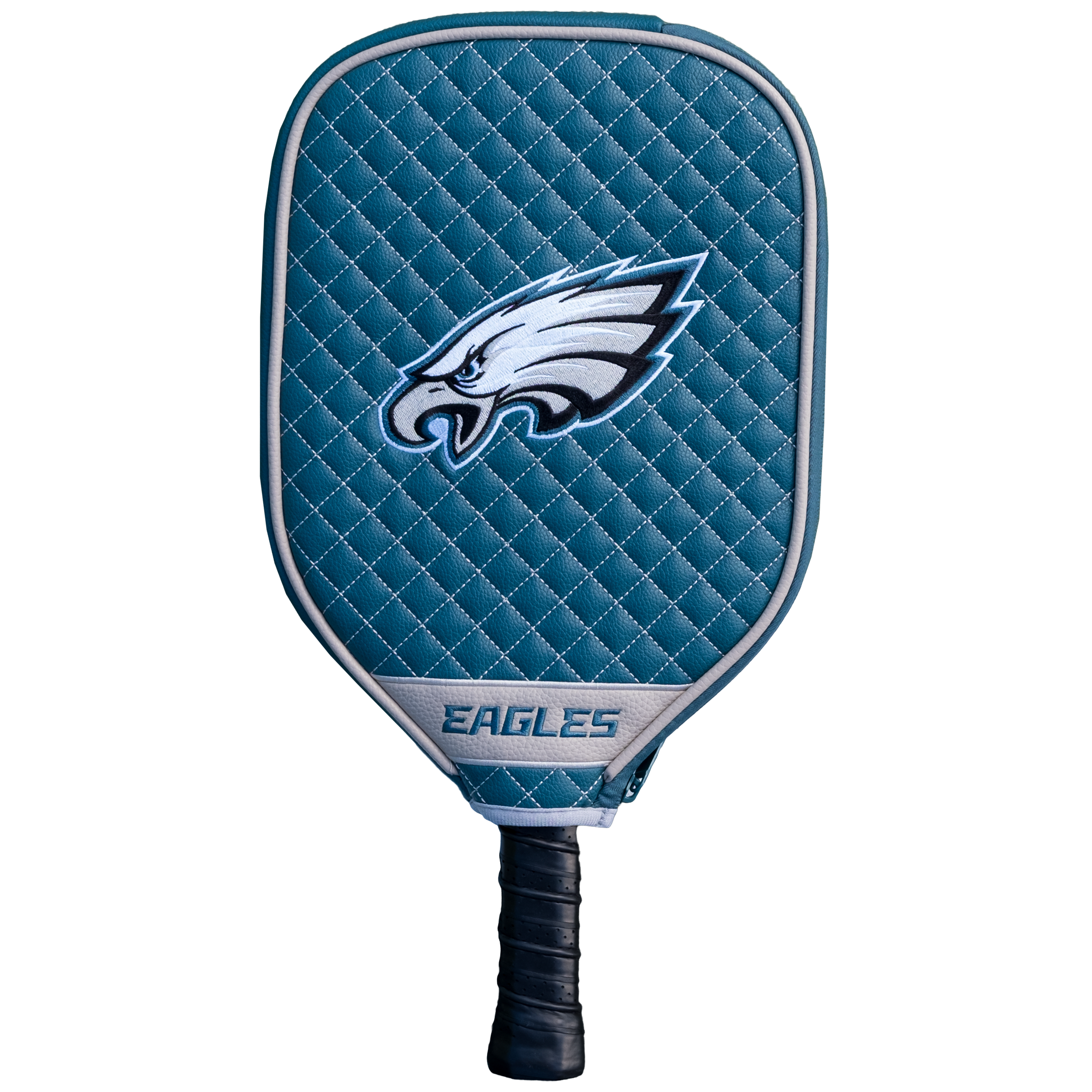 Philadelphia Ealges Quilted Pickleball Paddle Cover (Teal)