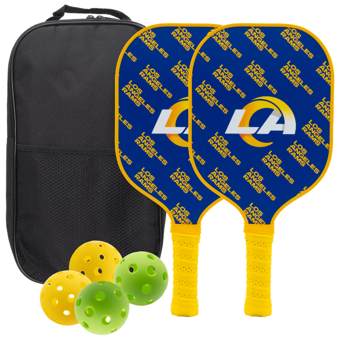 Los Angeles Rams Pickleball Paddle Set