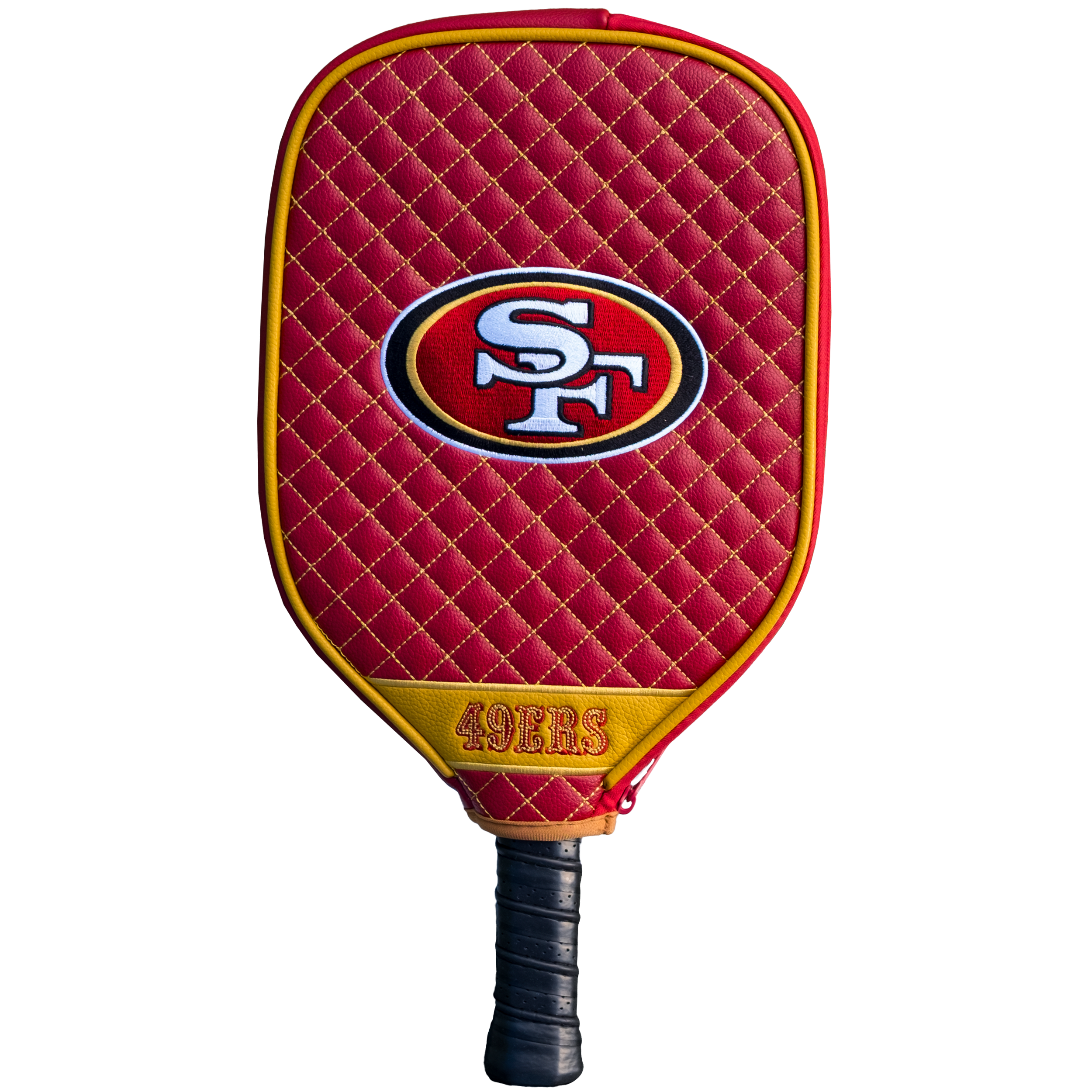 San Francisco 49Ers Quilted Pickleball Paddle Cover (Dark Red)