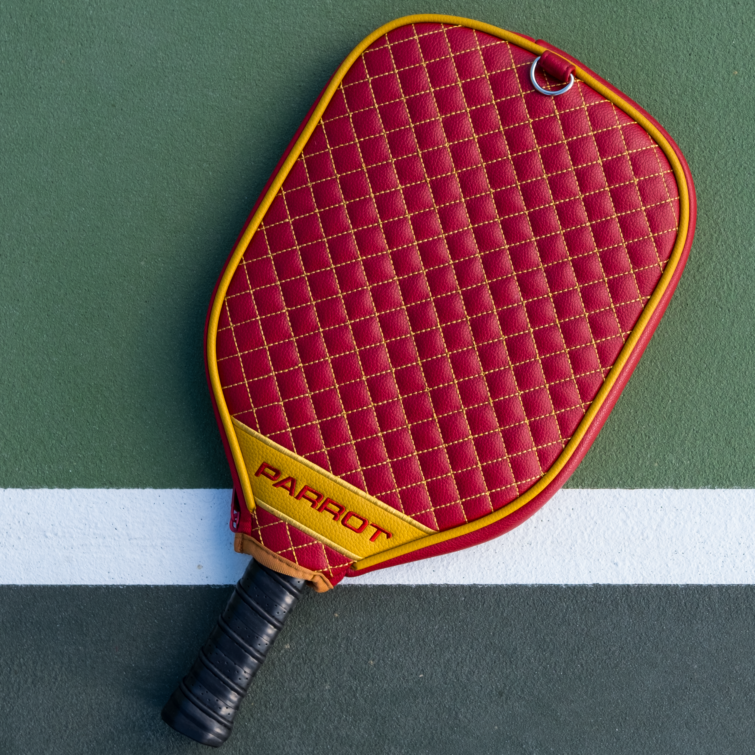 San Francisco 49Ers Quilted Pickleball Paddle Cover (Dark Red)