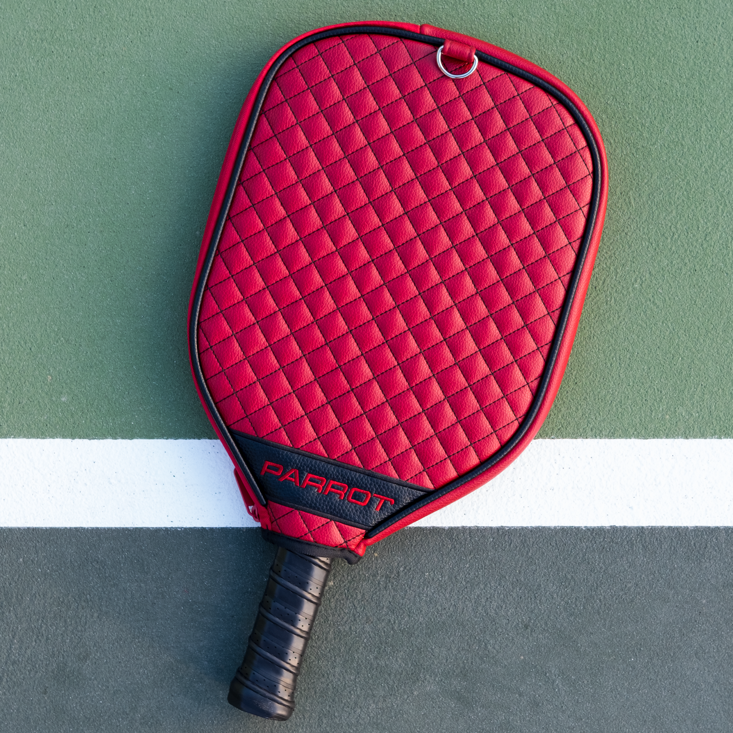 Tampa Bay Buccaneers Quilted Pickleball Paddle Cover (Dark Red)