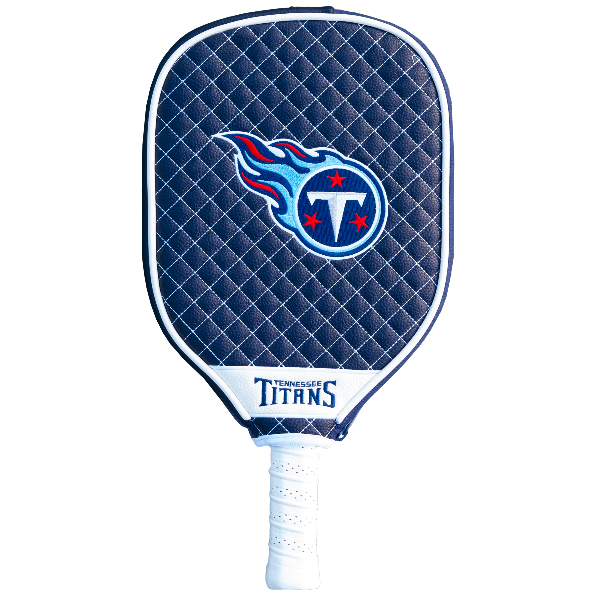 Tennessee Titans Quilted Pickleball Paddle Cover (Navy)