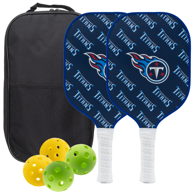 Tennessee Titans Pickleball Paddle Set