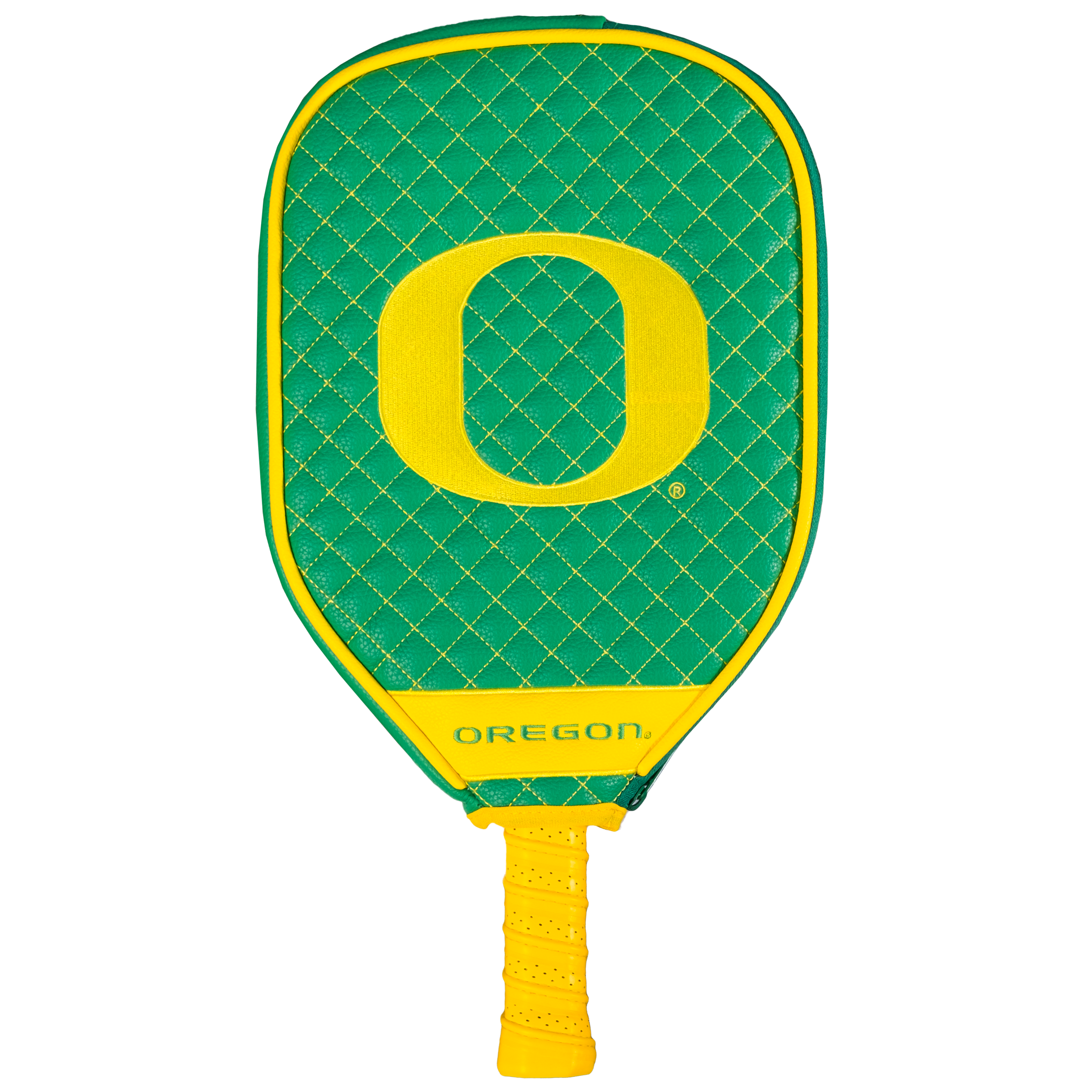 Oregon Ducks Quilted Pickleball Paddle Cover (Green)