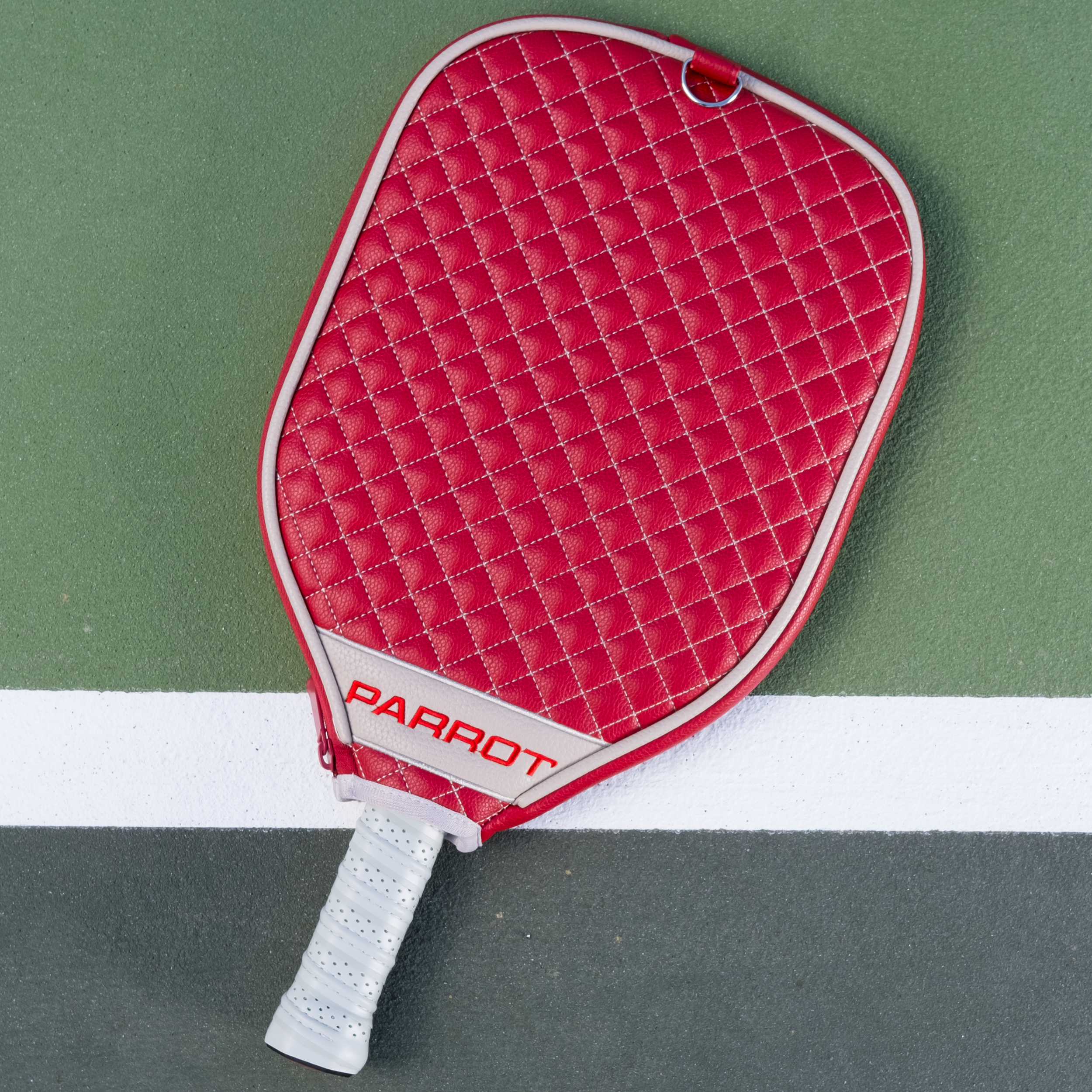 Washington State Cougars Quilted Pickleball Paddle Cover (Red)