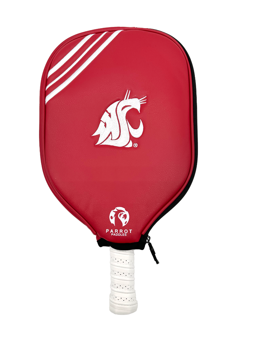 WASHINGTON STATE COUGARS PICKLEBALL PADDLE COVER