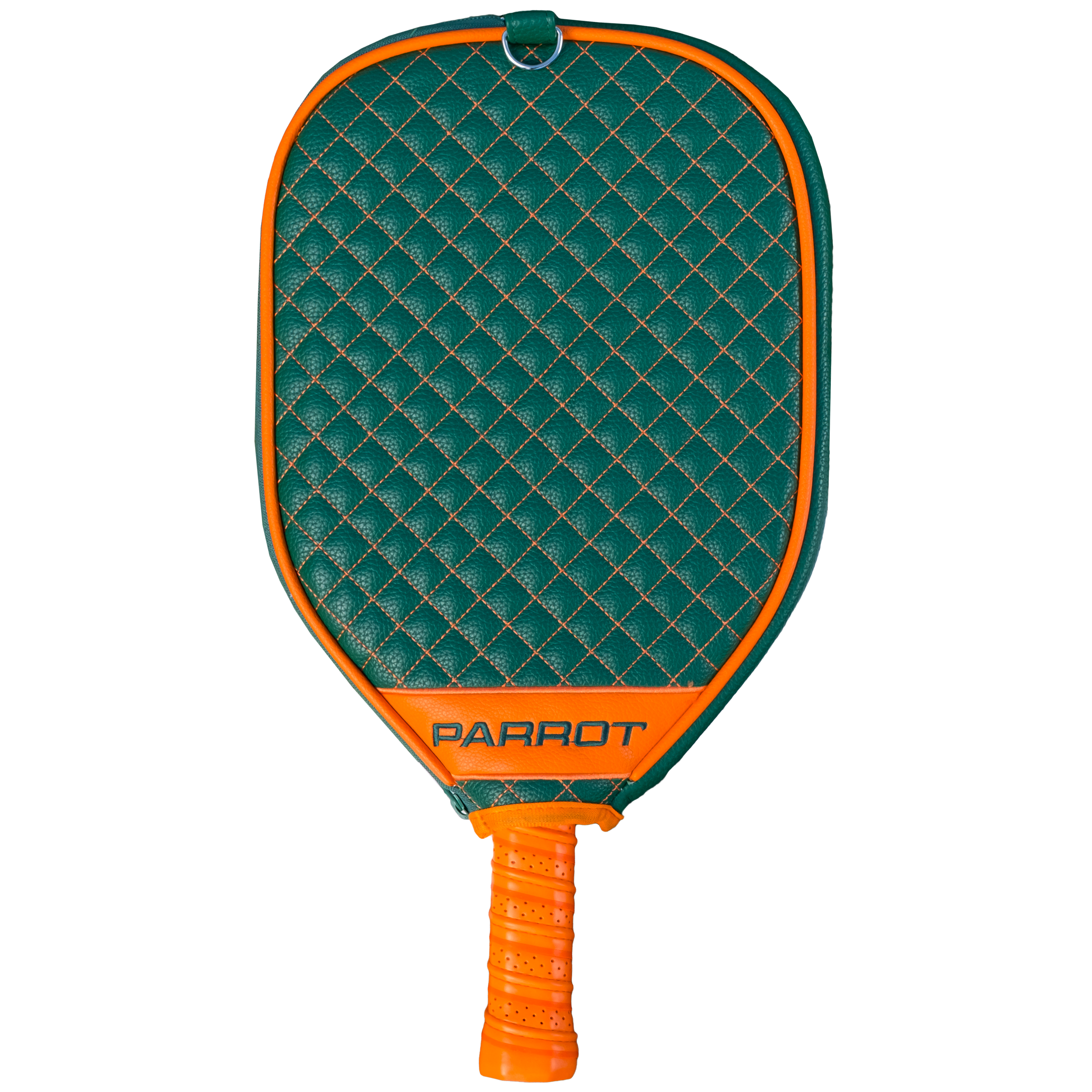 Miami Hurricanes Quilted Pickleball Paddle Cover (Dark Green)