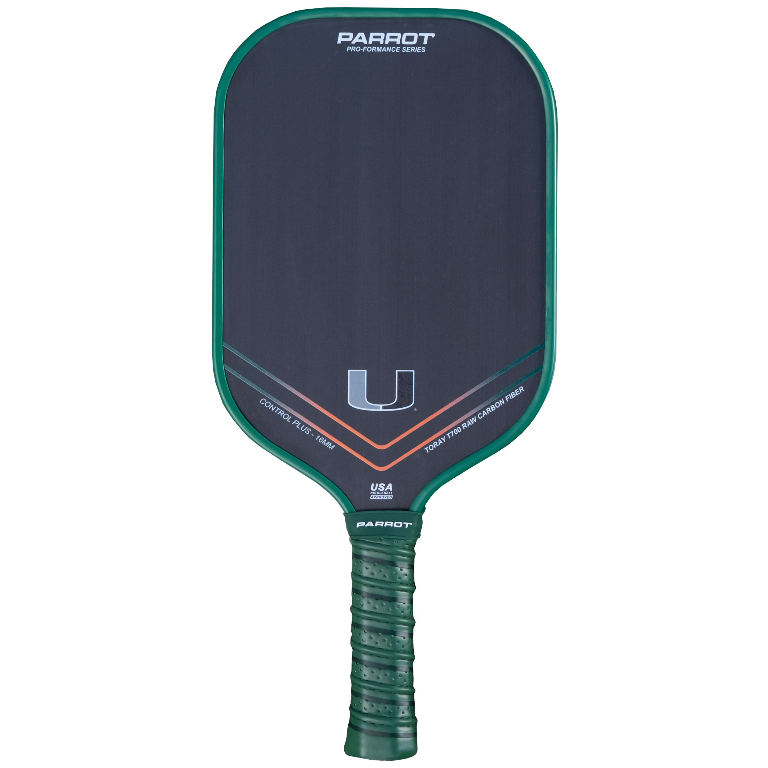 Miami Hurricanes PRO-Formance Logo Pickleball Paddle