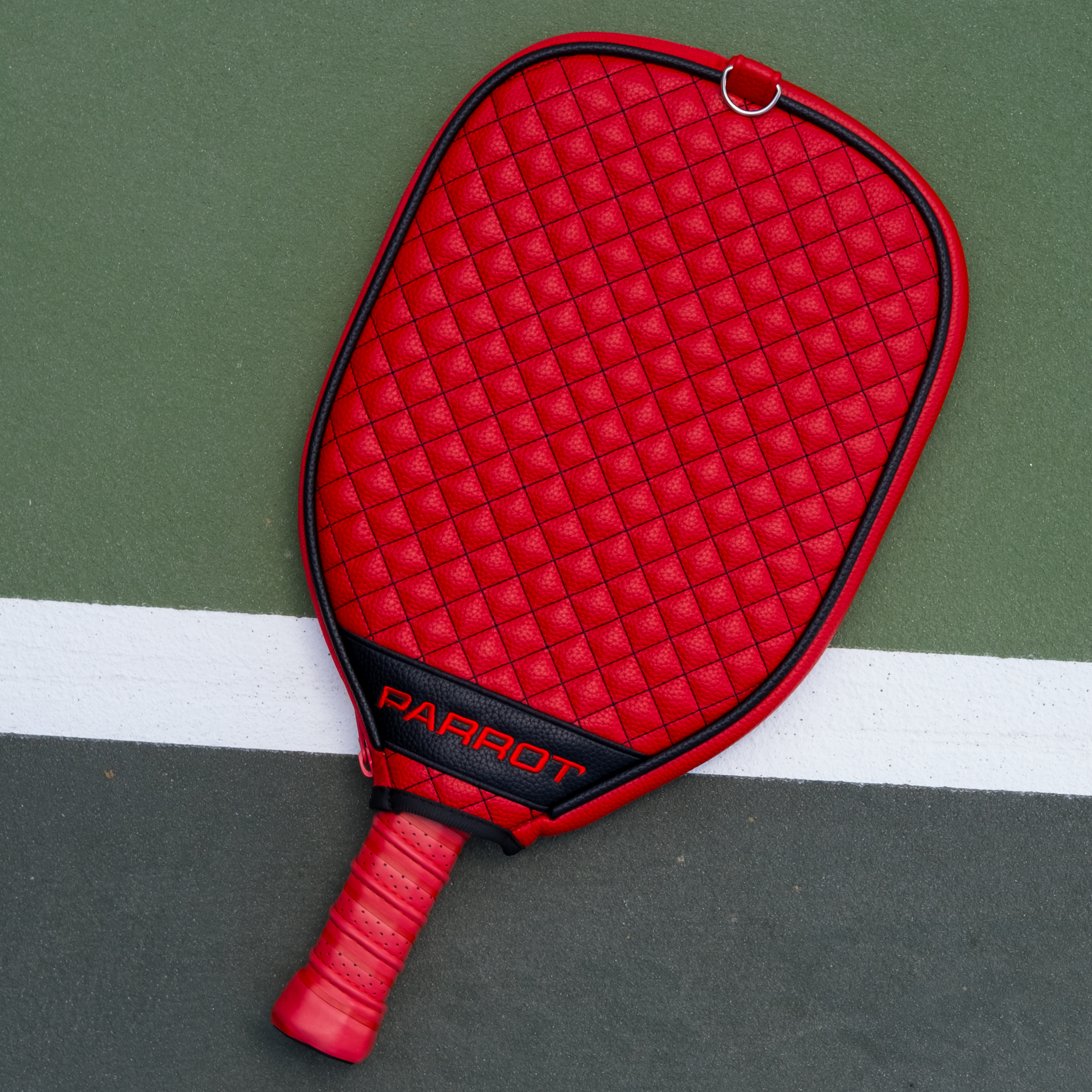 Utah Utes Quilted Pickleball Paddle Cover (Red)