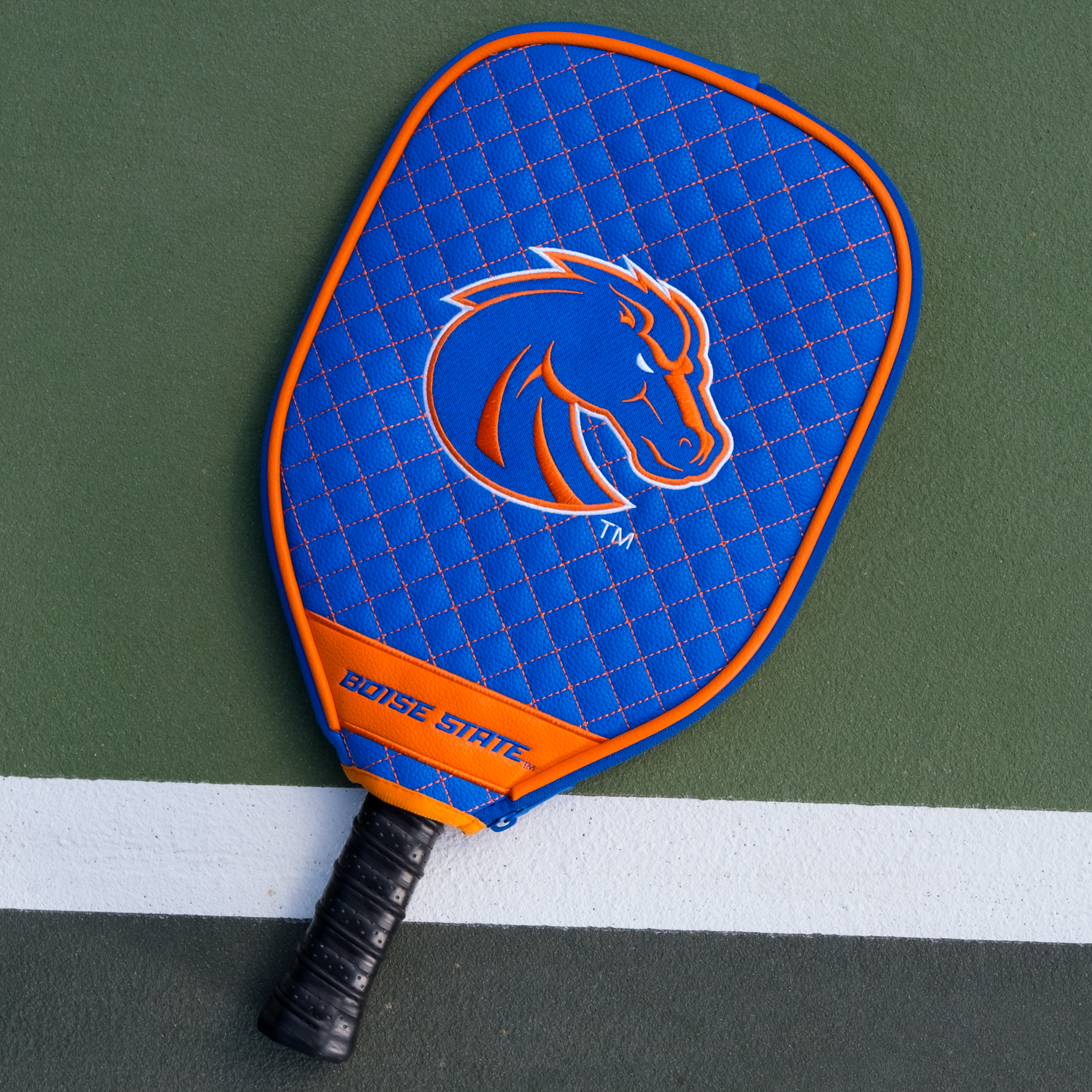 Boise State Broncos Quilted Pickleball Paddle Cover (Royal)