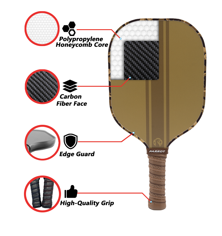 Battle Armor - Green - Pickleball Paddle