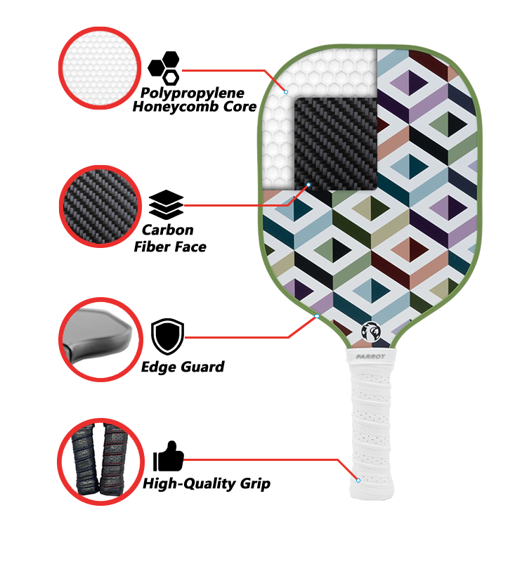 Geo Scape Pickleball Paddle