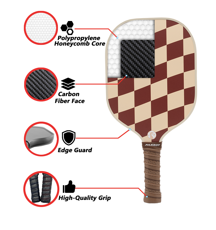 Mocha Magic Pickleball Paddle