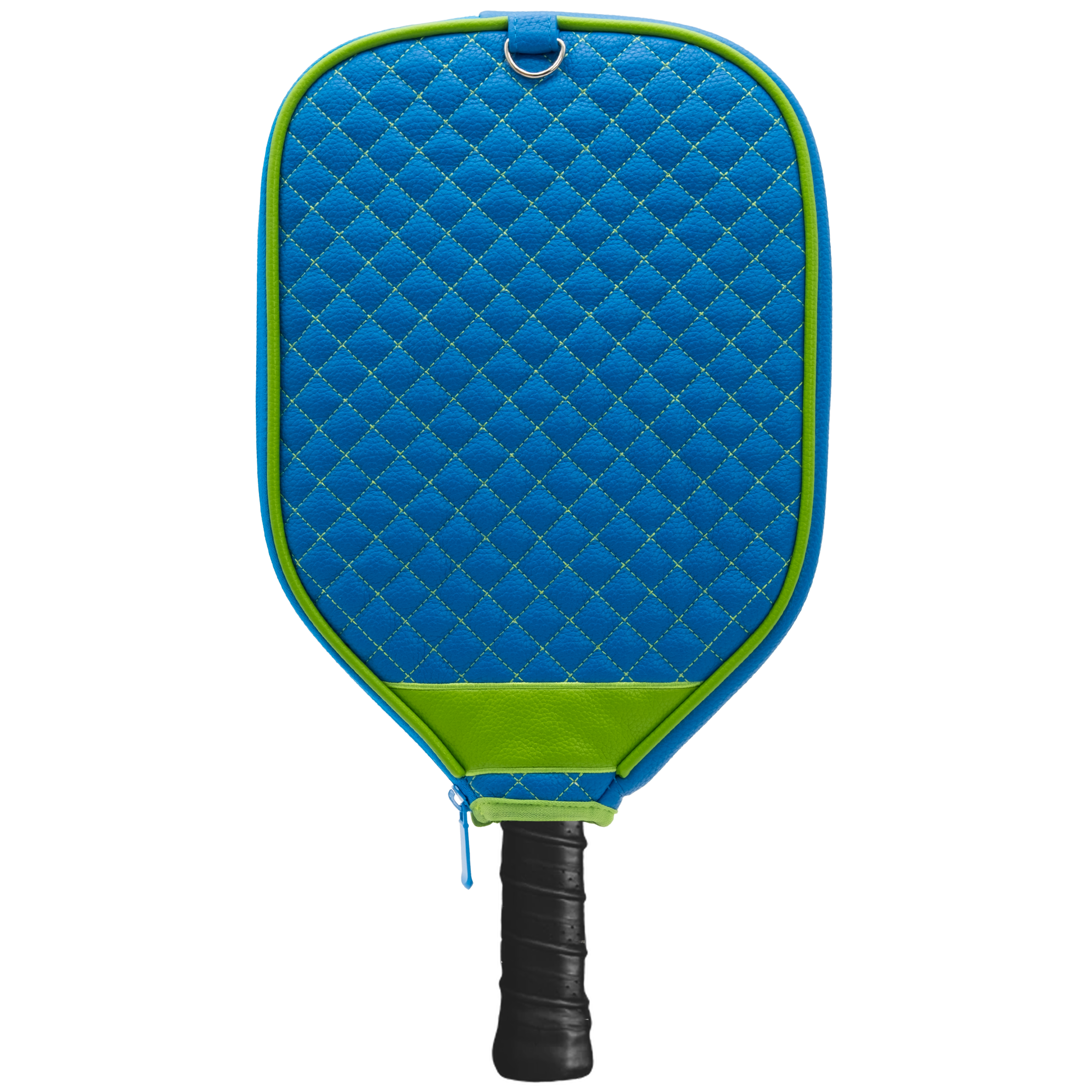 Parrot Paddles Quilted Pickleball Paddle Cover (Blue)