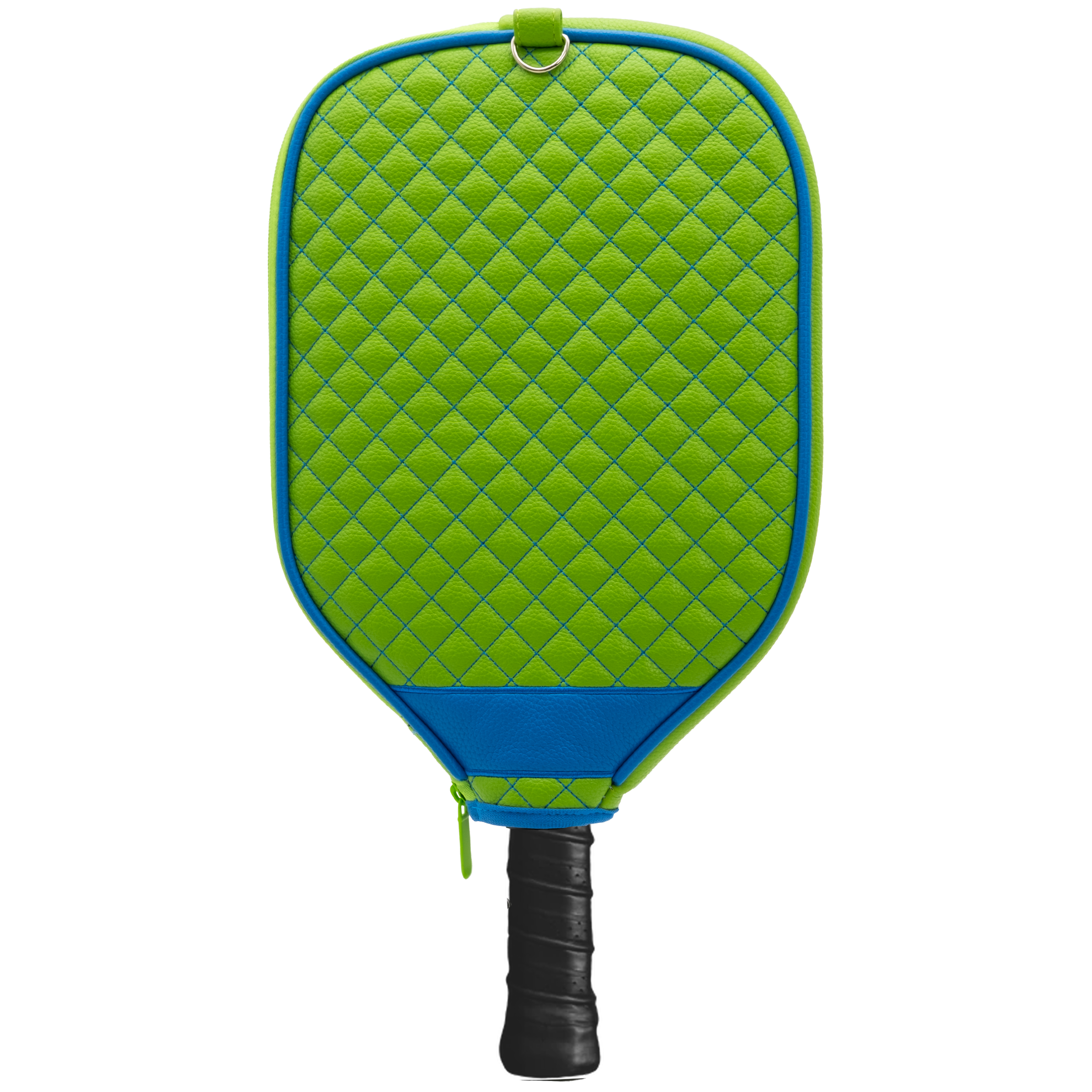 Parrot Paddles Quilted Pickleball Paddle Cover (Green)