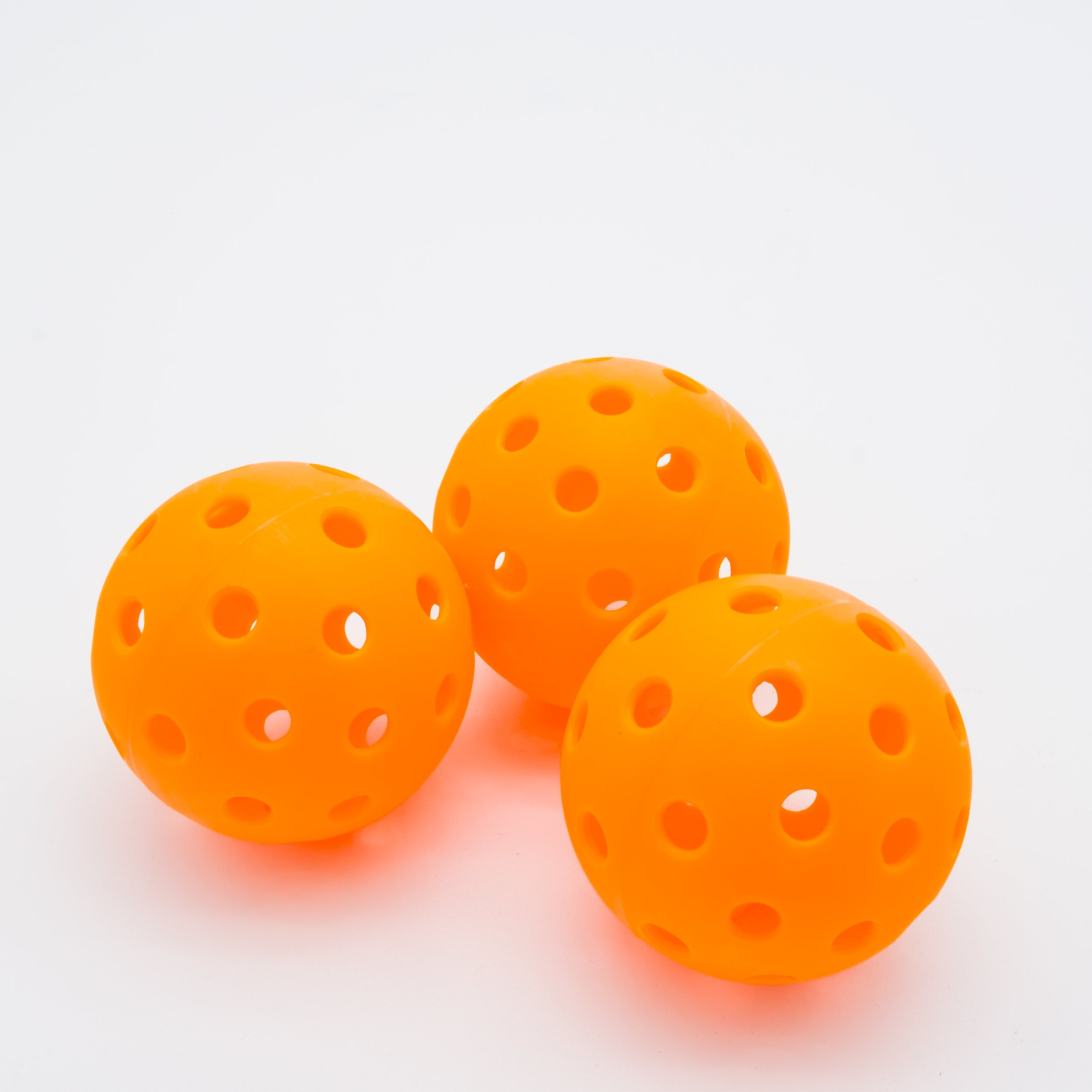 Outdoor Pickleballs - 3 Pack - Orange