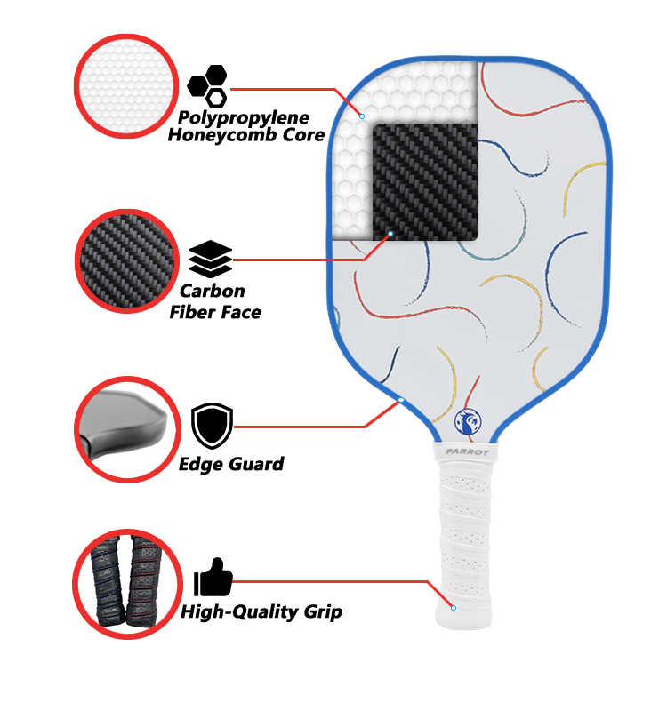 Twist And Swirl Pickleball Paddle